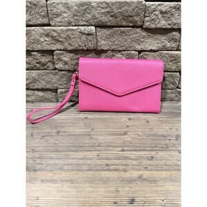 Women’s Pink Travel Clutch Wristlet